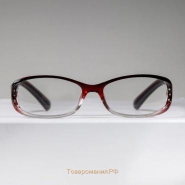 Готовые очки Восток 6618, цвет бордовый, +3