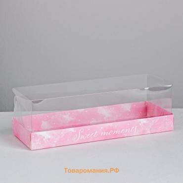 Коробка кондитерская Sweet moments, 26 х 8 х 9.5 см