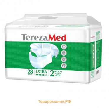 Подгузники для взрослых TerezaMed Extra Medium №2, M, 28 шт.