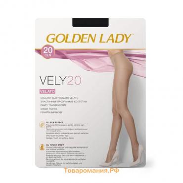 Колготки женские Golden Lady Vely, 20 den, размер 3, цвет nero