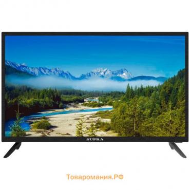 Телевизор Supra STV-LC32LT0045W, 32", 720р, DVB-T/T2/C, 3 HDMI, 2 USB, черный