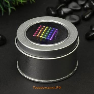 Неокуб-антистресс «Магнитный конструктор», 216 шариков, d=0.5 см