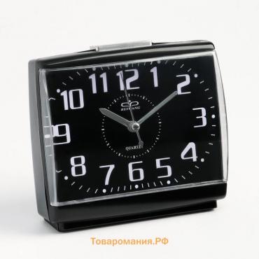 Часы - будильник настольные "Классика", дискретный ход, 14.3 х 13.2 см