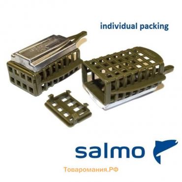 Кормушка фидерная Salmo FEEDER SQUARE с дном, 50 г