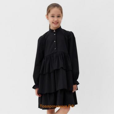 Платье для девочки MINAKU цвет чёрный, рост 134 см