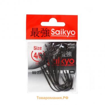 Крючки Saikyo BS-2314 BN № 4/0, 10 шт
