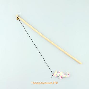 Дразнилка с игрушкой и шуршалкой «Морской конёк», 8 см
